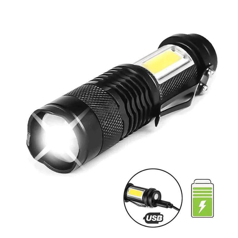 Mini Lanterna Led Recarregável - Clique e Vai